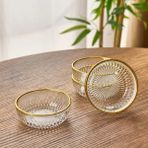 Evidea Kitchen Zelazo 4'lü Altın 9 cm Kase Seti