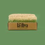Evidea | La Diva Aloe Vera Kabak Lifli Sabun - Yeşil - 130 gr