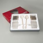 Evidea | Nehir Can Canan 12'li Çay Kaşığı - Gri - 10,5 cm