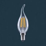 Evidea | Osram LED Filament 4W 2700K 470LM E14 Duy Kıvrık Uç Ampul - Beyaz Işık