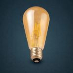 Evidea | Osram Rustik Vintage Edison ST64 4W E27 2700K LED Ampul - Sarı Işık