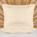 Evidea Oxford Soft Basic Bej 50x70 cm 2'li Yastık Kılıfı