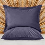 Evidea Oxford Soft Basic Lacivert 50x70 cm 2'li Yastık Kılıfı