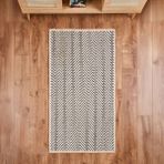 Evidea Pirn Siyah 80x150 cm Soft Halı