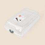Evidea | Simple Living Bay Ayakkabı Kutusu - Şeffaf - 37 cm