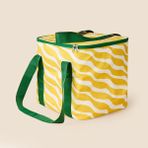 Evidea | Simple Living Desenli Termos Çanta - Sarı - 25 lt