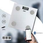 Evidea | Sinbo SBS-4467 Yağ Ölçer Fonksiyonlu Bluetooth Baskül - Beyaz