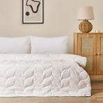 Evidea Soft 155x215 cm Beyaz Tek Kişilik Bambu Yorgan
