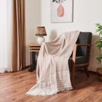 Evidea Soft 180x210 cm Bej Koltuk Örtüsü