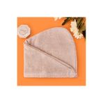 Evidea Soft 55x25 cm Bej Pamuk Saç Havlusu