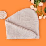 Evidea Soft 55x25 cm Gri Pamuk Saç Havlusu