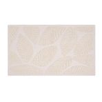 Evidea Soft 60x100 cm + 50x60 cm Kare Ekru 2'li Banyo Paspası