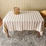 Evidea Soft Alno Ekru Antrasit 140x200 cm Masa Örtüsü