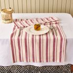 Evidea Soft Alno Ekru Mürdüm 50x140 cm Runner