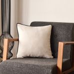 Evidea Soft Asas Beyaz 45x45 cm Kırlent