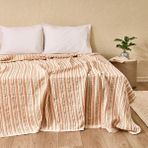 Evidea Soft Avena Çift Kişilik Yatak Örtüsü - Renkli - 220X230 cm - 220 x 230 cm