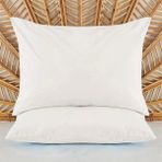 Evidea Soft Basic Beyaz 50x70 cm 2'li Yastık Kılıfı