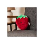Evidea Soft Çilek Figürlü Kırmızı 25 cm Yastık