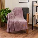 Evidea Soft Cozy Wellsoft Tv Battaniyesi - Lila - 120X160 cm - 120 x 160 cm