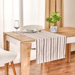 Evidea Soft Herringbone Ekru Antrasit 50x130 cm Runner