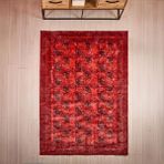 Evidea Soft Karakush Afgan Desenli Kırmızı 160x230 cm Halı