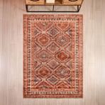 Evidea Soft Lalbahar Afgan Desenli Bej 160x230 cm Halı