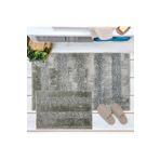 Evidea Soft Line 2'li Banyo Paspası - Gri - 60x90 cm + 45x60 cm