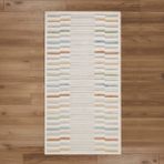 Evidea Soft Mono Kırık Beyaz 80x150 cm Tozumaz Antialerjik Halı