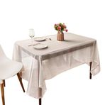 Evidea Soft Party Beyaz 140x220 cm Masa Örtüsü