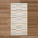 Evidea Soft Penta Kırık Beyaz 80x150 cm Tozumaz Antialerjik Halı