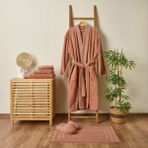 Evidea Soft Premium Unisex Bornoz - Gülkurusu - L / Xl - L - XL