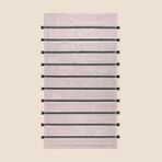 Evidea Soft Riegel Ekru Siyah 80x150 cm Yolluk