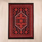 Evidea Soft Ruby Afgan Desenli Kırmızı 160x230 cm Halı