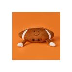 Evidea Soft Rugby Top Figürlü Kahverengi 35x20 cm Yastık