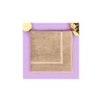 Evidea Soft Samantha Koyu Bej 60x60 cm Ayak Havlusu