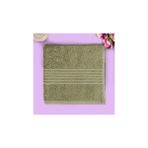 Evidea Soft Samantha Yüz Havlusu - Haki - 50X100 cm - 10 x 10 cm - Çok Renkli