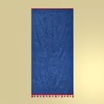 Evidea Soft Seashell Lacivert 70x140 cm Plaj Havlusu