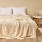 Evidea Soft Sorbetto Çift Kişilik Pike - Ekru / Renkli - 220X240 cm - Montajsız