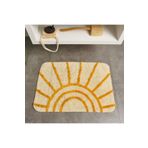 Evidea Soft Sun Tufting Ekru 60x90 cm Banyo Paspası
