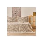 Evidea Soft Tamyr Bej 230x250 cm Çift Kişilik Yatak Örtüsü Seti