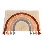 Evidea Soft Tufting Renkli 60x90 cm Banyo Paspası