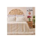 Evidea Soft Verano Çift Kişilik Pike Takımı - Gri / Bej