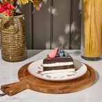 Evidea | Tulu Porselen Faylinn Pasta Tabağı - Renkli - 19 cm