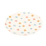 Evidea | Tulu Porselen Mazzo Pasta Tabağı - Renkli - 19 cm