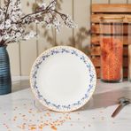 Evidea | Tulu Porselen Robi Çukur Yemek Tabağı - Renkli - 19 cm