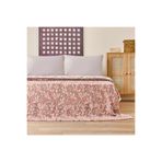 Evidea Vinerya Soft Krem 220x255 cm Çift Kişilik Yatak Örtüsü