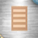 Evidea Vogar Ekru 120x180 cm Soft Çift Taraflı Mutfak Halısı