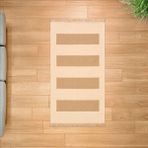 Evidea Vogar Ekru 80x150 cm Soft Çift Taraflı Mutfak Halısı