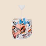 Evidea | YKC Hot Wheels Film Şerit Tavan Sarkıt - Renkli