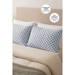 Evien Home Kürklü Peluş 2'li Yastık Kılıfı 50X70 cm Polo Yumuşak Supersoft Dekoratif Wellsoft Gri